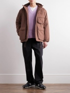 Universal Works - Padded Recycled-Shell Hooded Jacket - Pink