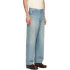 ssstein Blue Oversize Fit Jeans