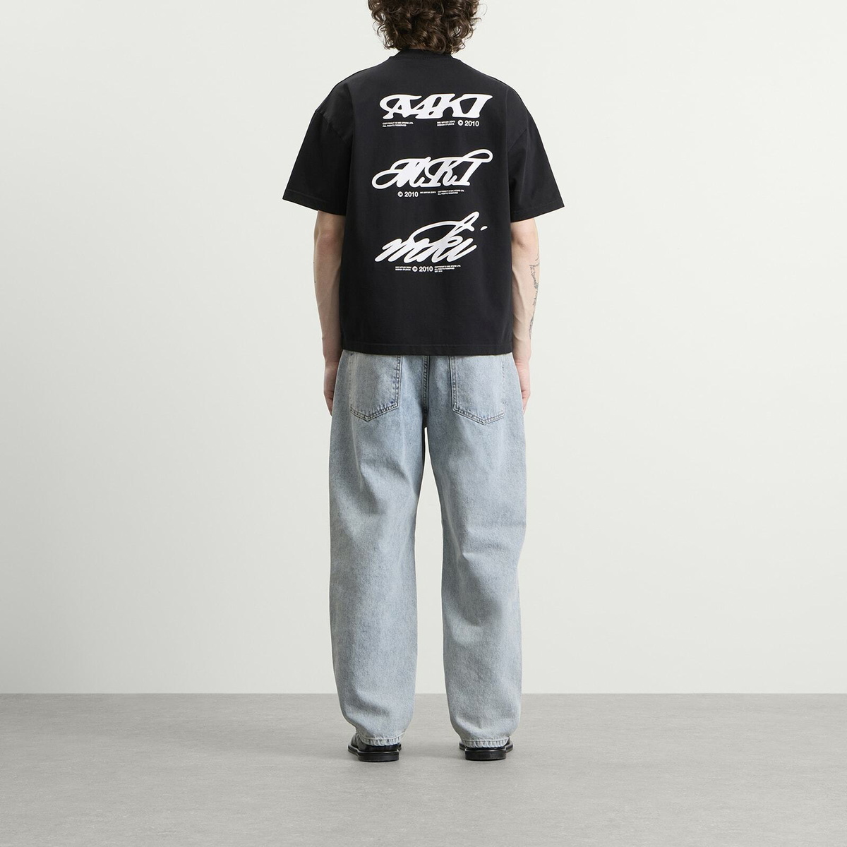 MKI Men's Stack T-Shirt in Black