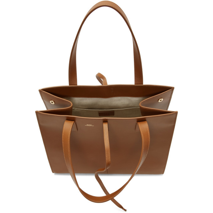 A.P.C. Brown Emy Tote