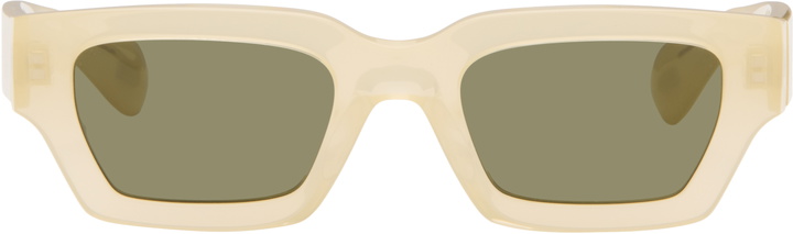 Photo: Jil Sander Off-White Oliver Peoples 'Edition 6' Rectangular Sunglasses