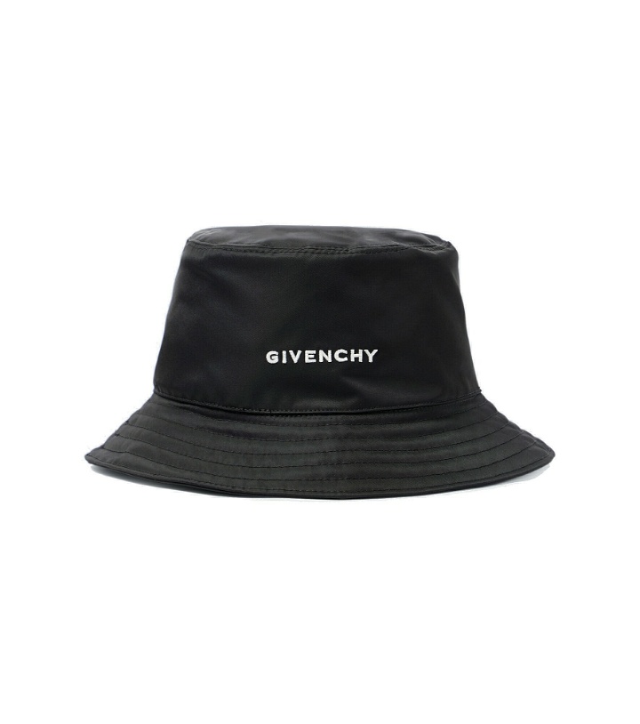 Photo: Givenchy - Logo nylon bucket hat