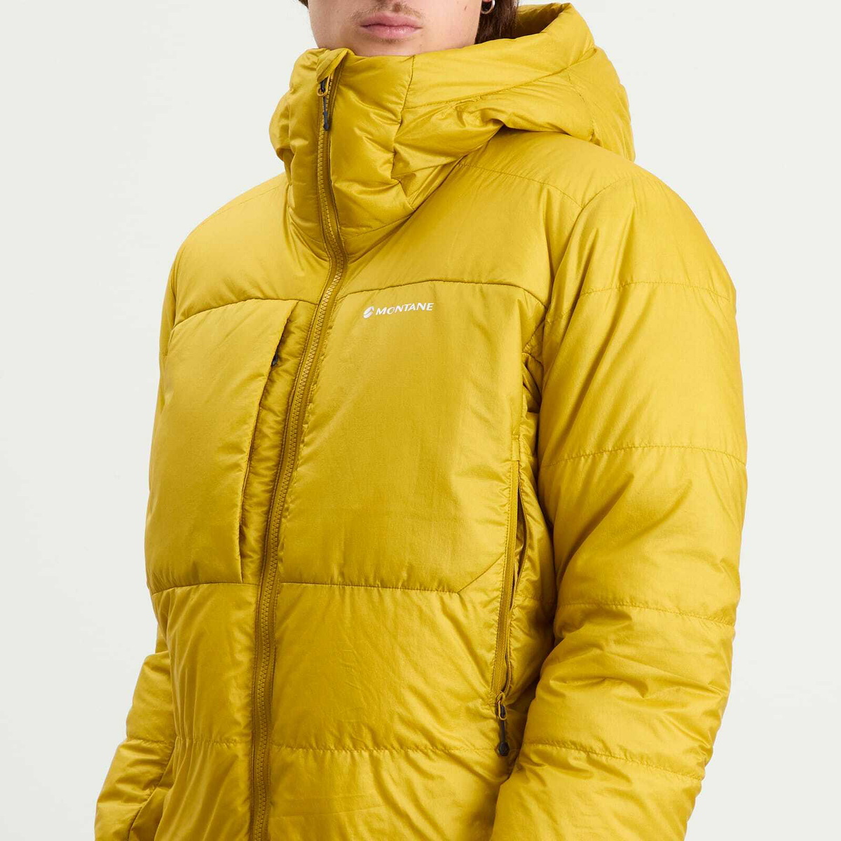 Montane Men's Kamen XT Hooded Down Jacket in Ginkgo Gold