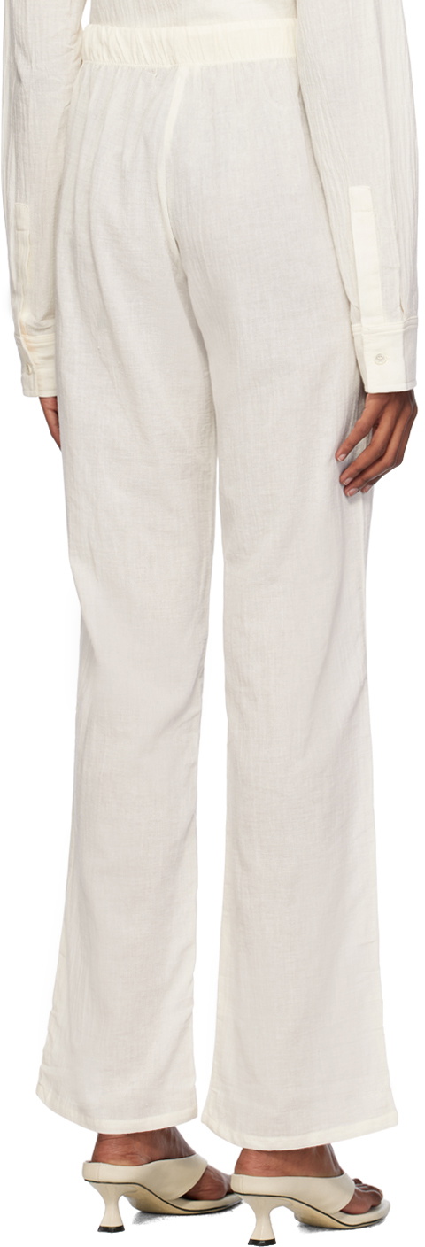 ÉTERNE Off-White Willow Lounge Pants