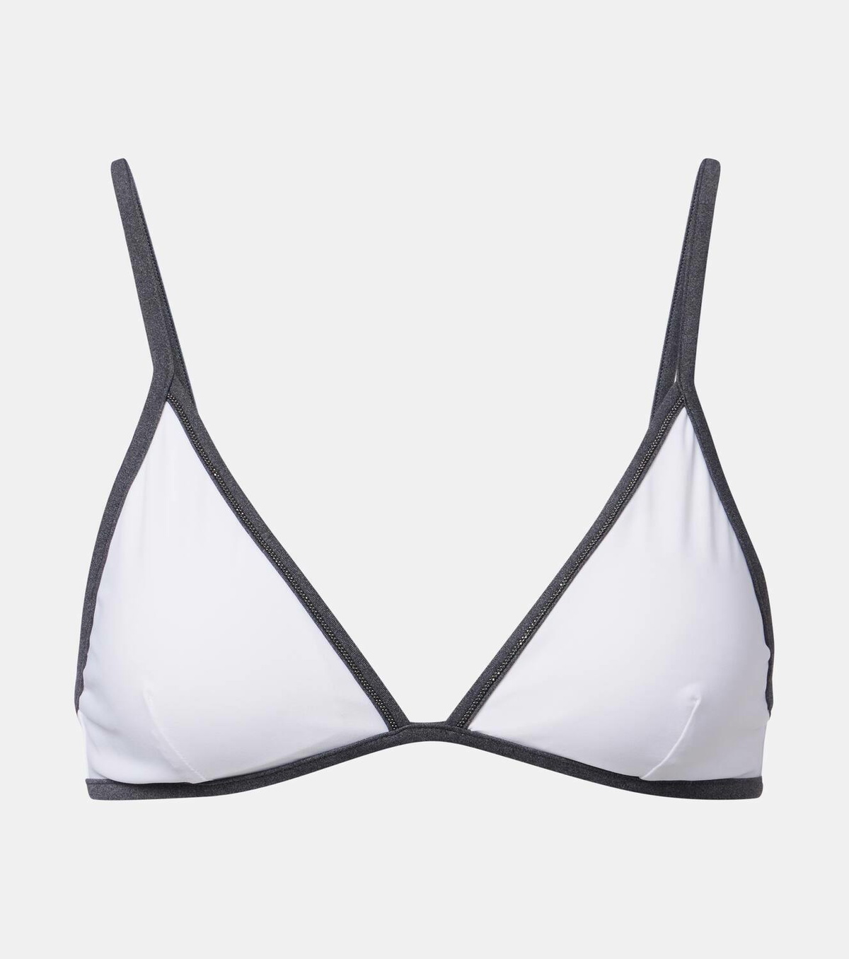 Brunello Cucinelli Monili bikini top
