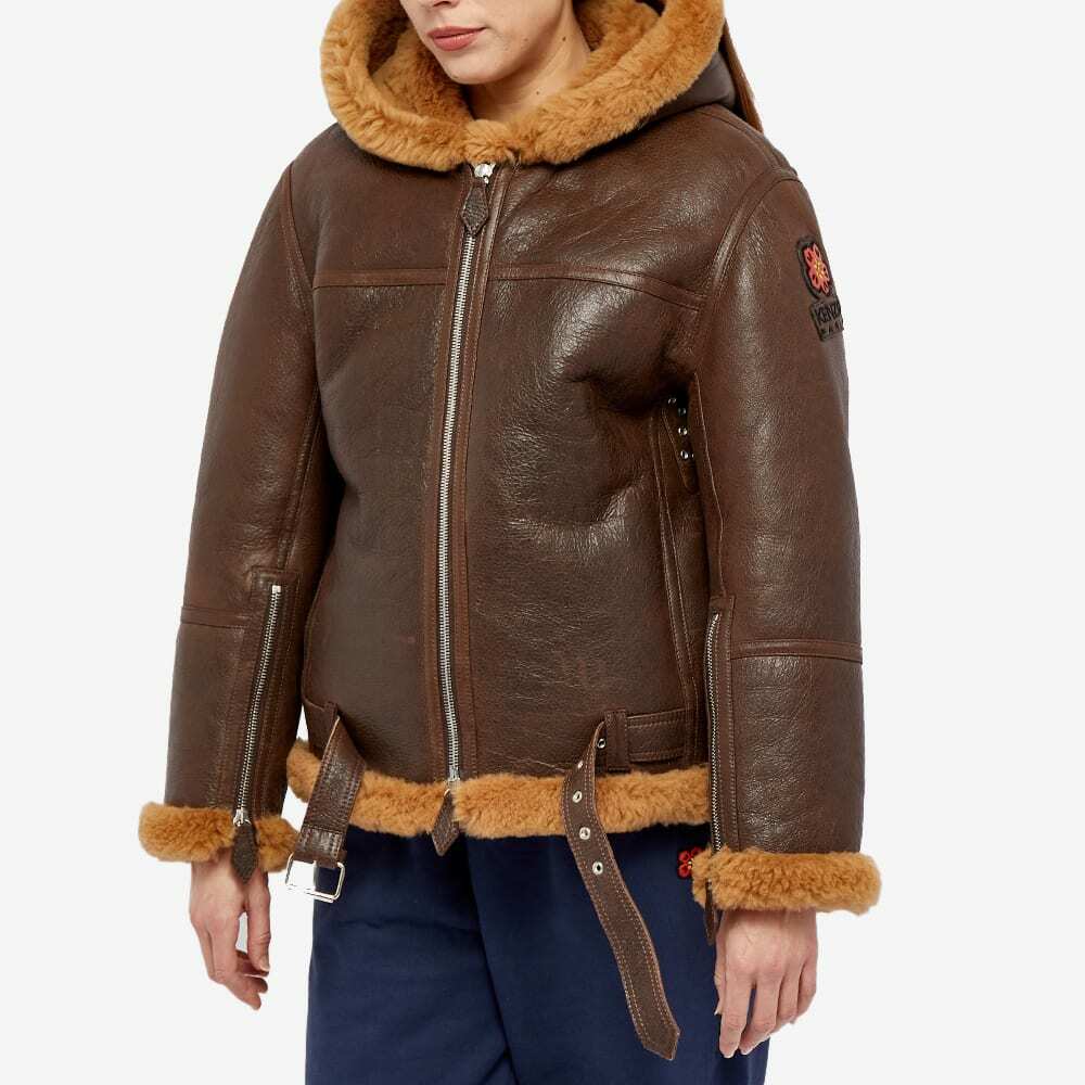 Kenzo shearling deals jacket