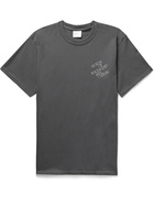 Museum Of Peace & Quiet - Arts Leisure Logo-Print Cotton-Jersey T-Shirt - Gray