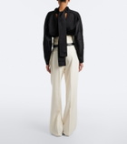 Róhe High-rise wide-leg virgin wool pants