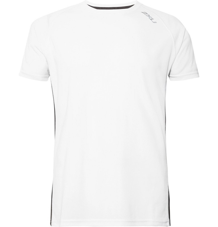 Photo: 2XU - X-VENT Jersey T-Shirt - White