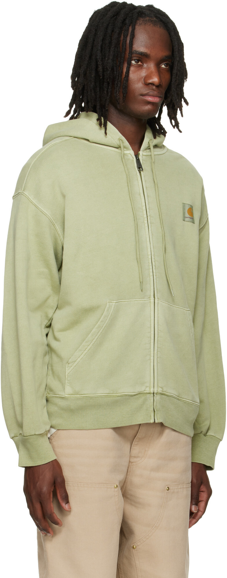 Carhartt Work In Progress Green Nelson Hoodie