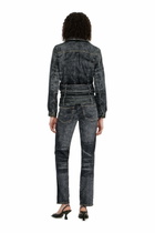 Diesel Slim Jeans High Waist D-Gorina - Jeans Womens in Black
