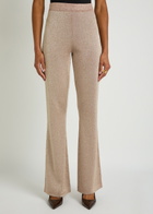 Missoni Lamé Fine-knit Trousers Rose