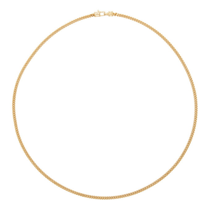 Photo: Tom Wood Gold Curb Chain M Necklace