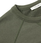 The Row - Sal Loopback Cotton-Jersey Sweatshirt - Green
