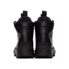 John Elliott Black Speed Lace-Up Boots