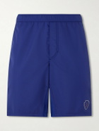 Brunello Cucinelli - Straight-Leg Shell Tennis Shorts - Blue