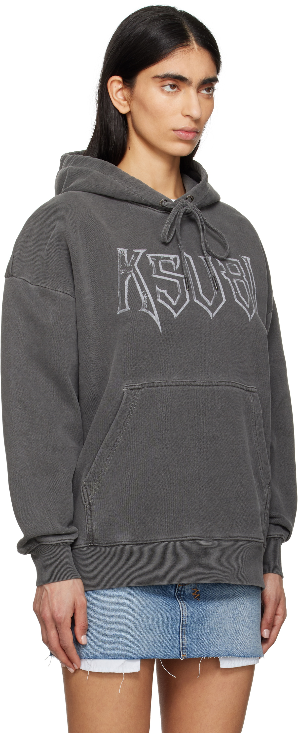Ksubi Gray Kingdom Oh G Hoodie