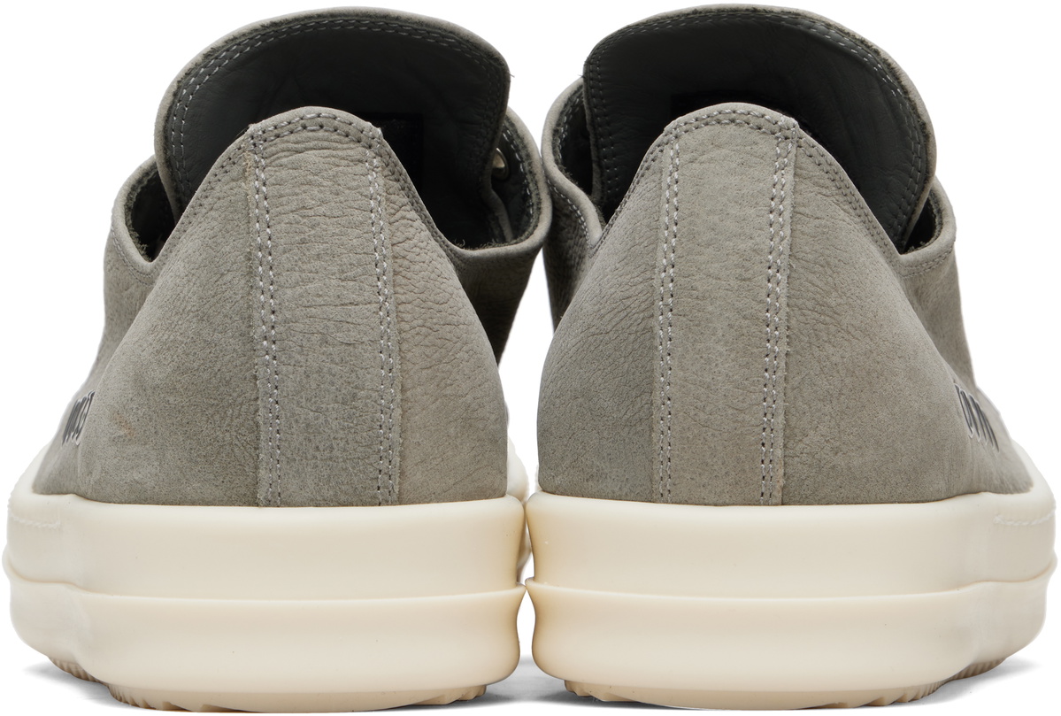 Rick Owens Khaki Temple Extreme Low Sneakers