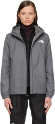 The North Face Gray Antora Rain Jacket