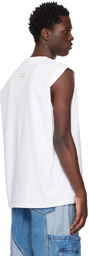 Feng Chen Wang White Paneled T-Shirt