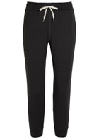 Vuori Performance Slubbed Jersey Cropped Sweatpants Black
