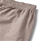 Balenciaga - Checked Shell Convertible Sweatpants - Men - Neutral
