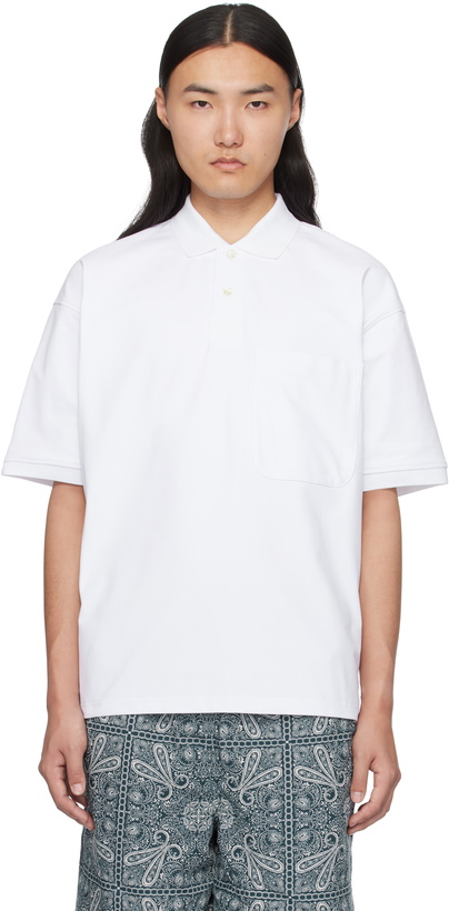 Photo: DAIWA PIER39 White Tech S/S Polo