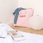HAY Candy Mono Bag - X-Large in Light Pink 