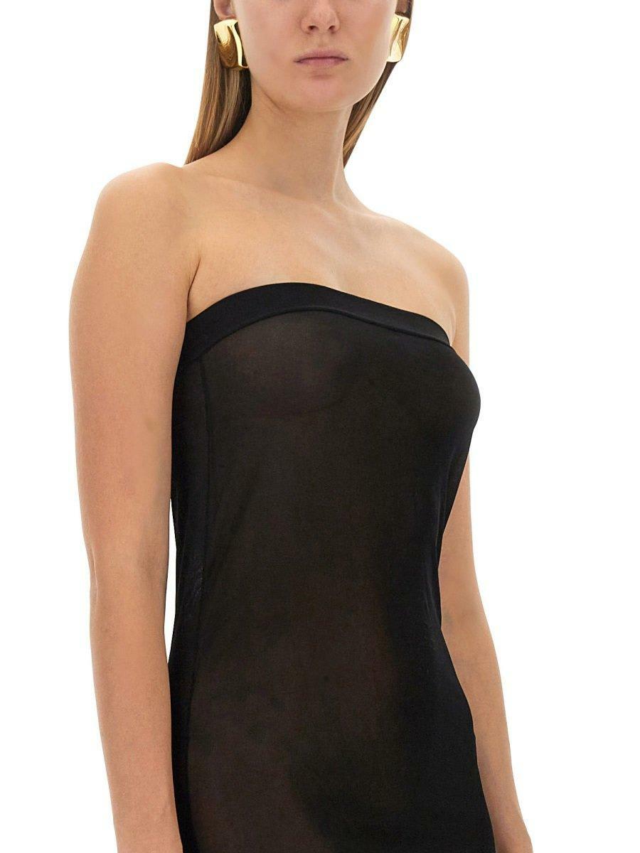Saint Laurent Strapless Maxi Dress