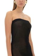 Saint Laurent Strapless Maxi Dress