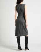 Peserico Womens Midi dress in Grey