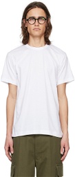 Comme des Garçons Shirt White Crewneck T-Shirt
