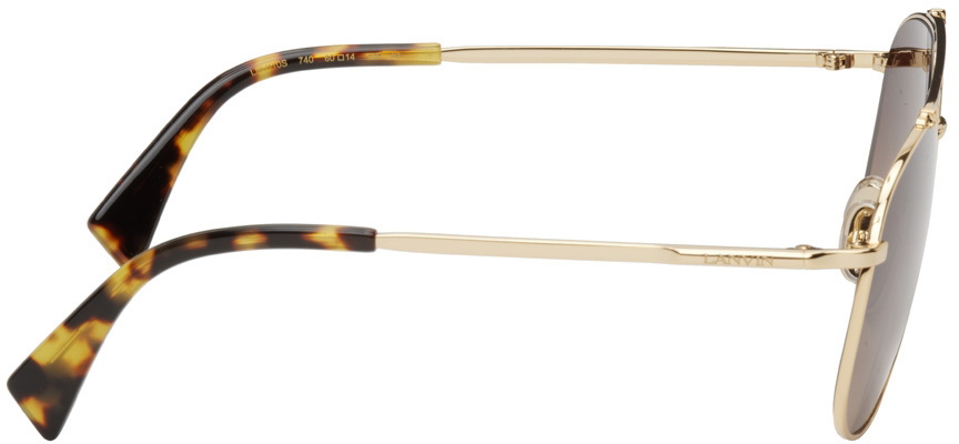 Lanvin Gold Aviator Sunglasses Lanvin display picture 3