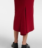 Givenchy Cady crêpe midi dress