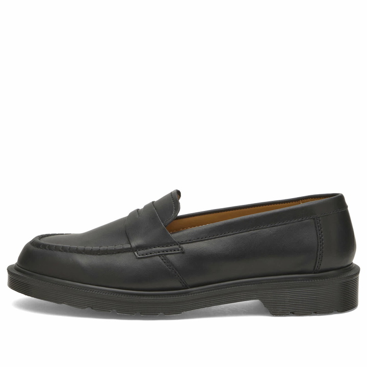 Photo: Dr. Martens Men's Delapre Penny Loafer in Black Classic Calf