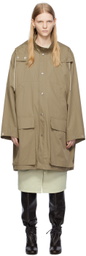 LEMAIRE Beige Oversized Raincoat