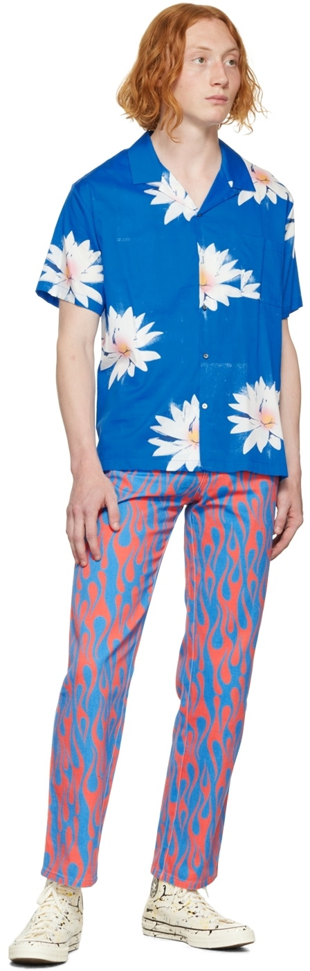 Double Rainbouu Blue Party Jeans