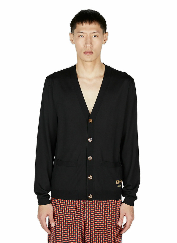 Photo: Gucci - Horsebit Cardigan in Black