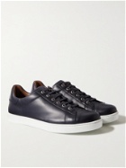 GIANVITO ROSSI - Leather Sneakers - Blue