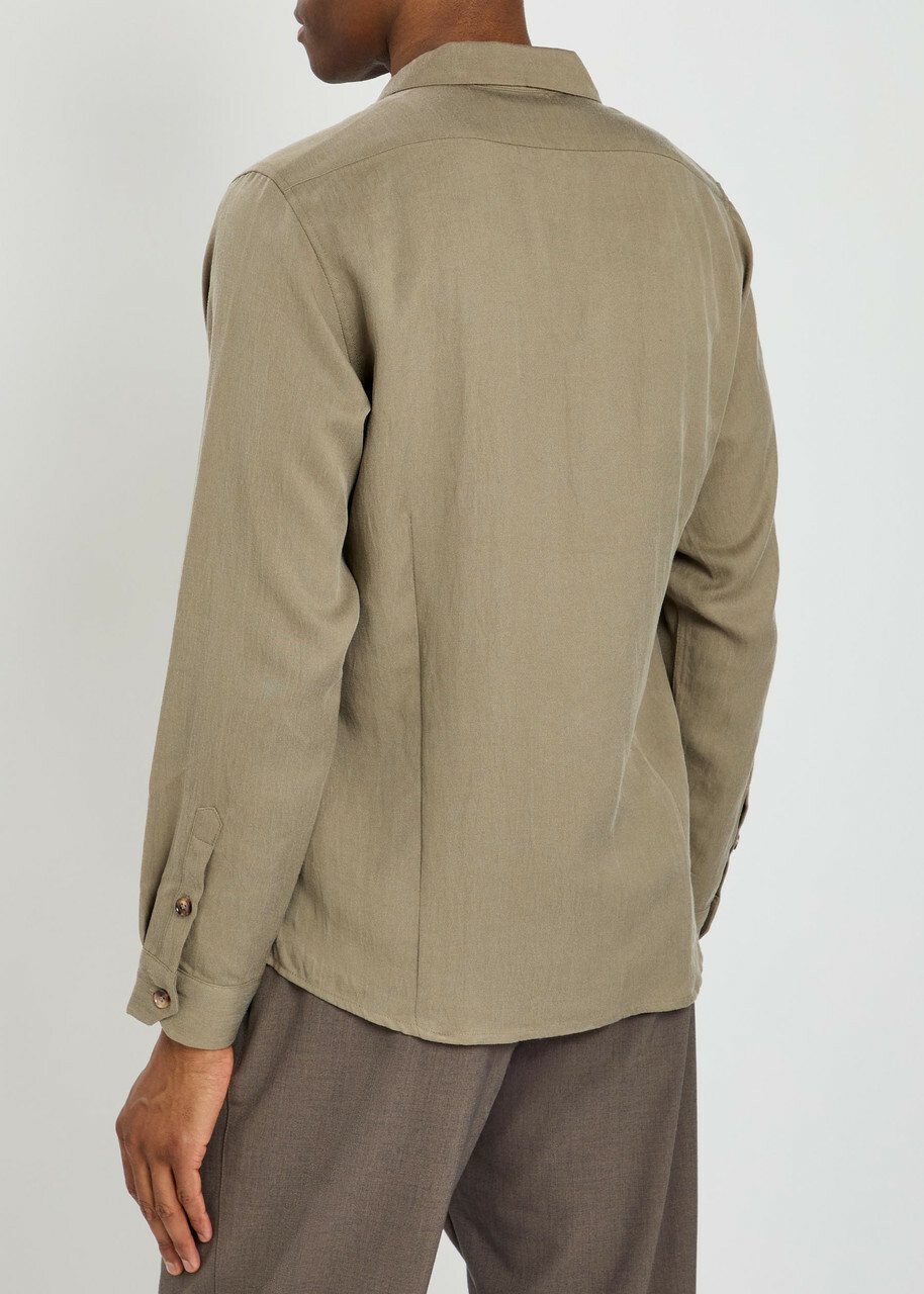 Raith Sergio Woven Shirt Khaki