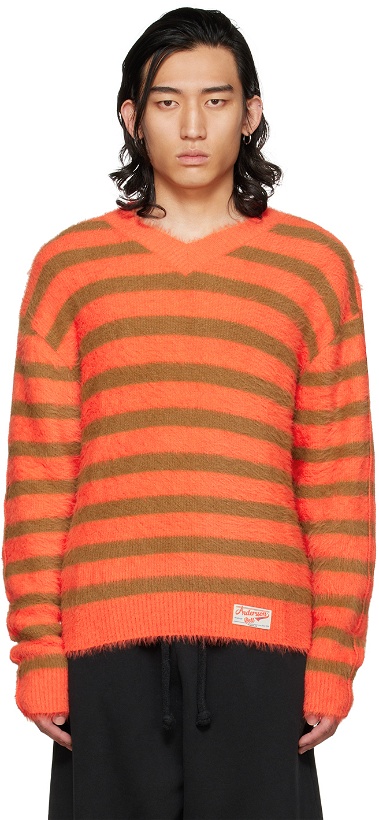 Photo: Andersson Bell Orange & Brown Stripe Sweater