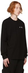 Off-White Black Logo Long Sleeve T-Shirt