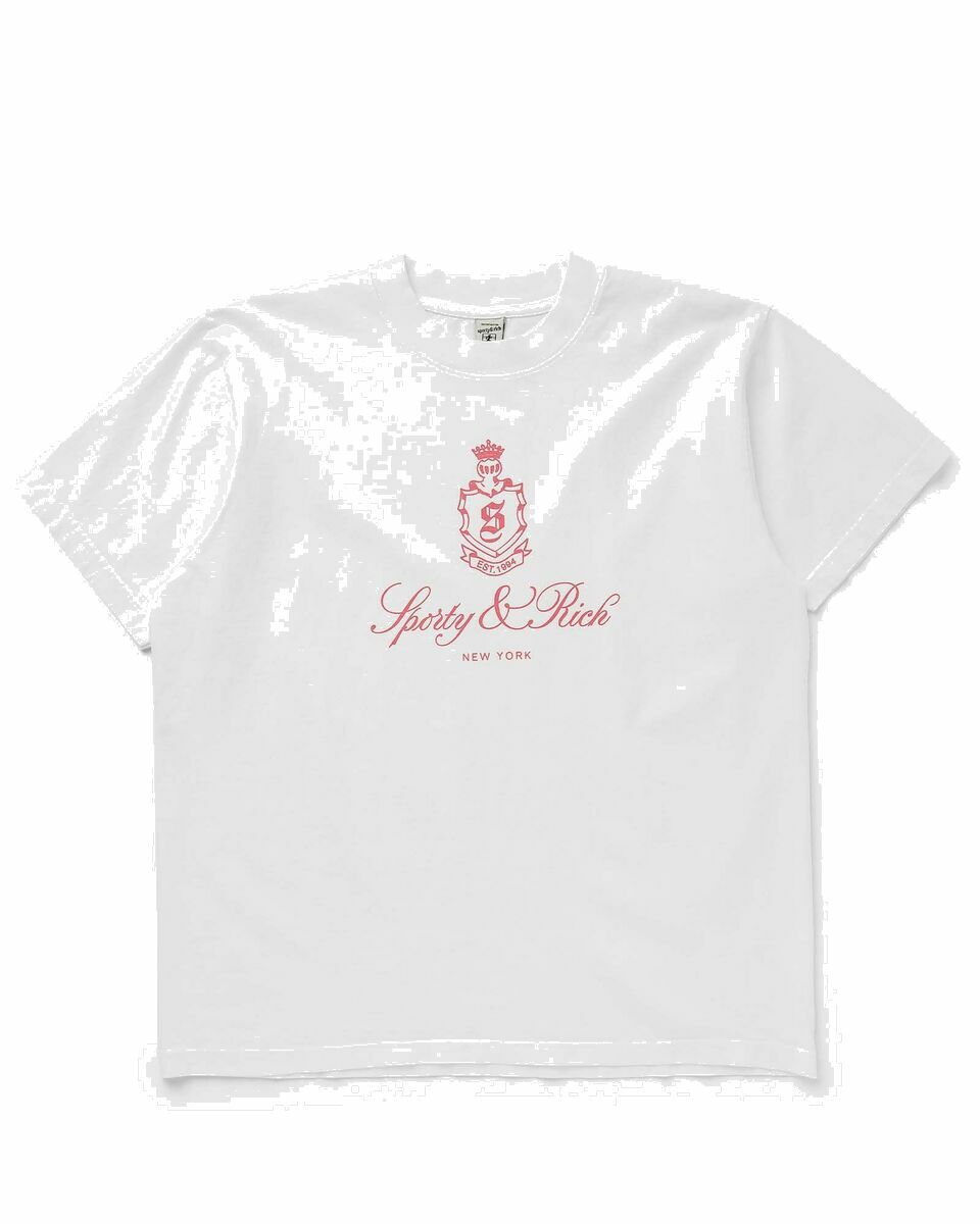 Photo: Sporty & Rich Vendome T Shirt White - Mens - Shortsleeves