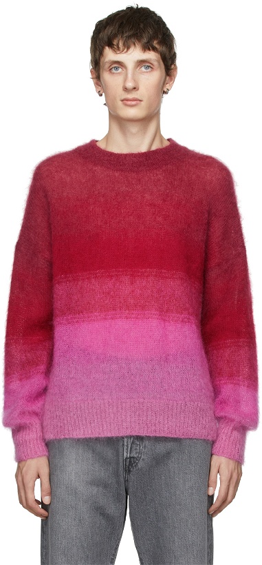 Photo: Isabel Marant Red & Pink Drussell Sweater