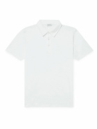 Sunspel - Cotton-Piqué Polo Shirt - White