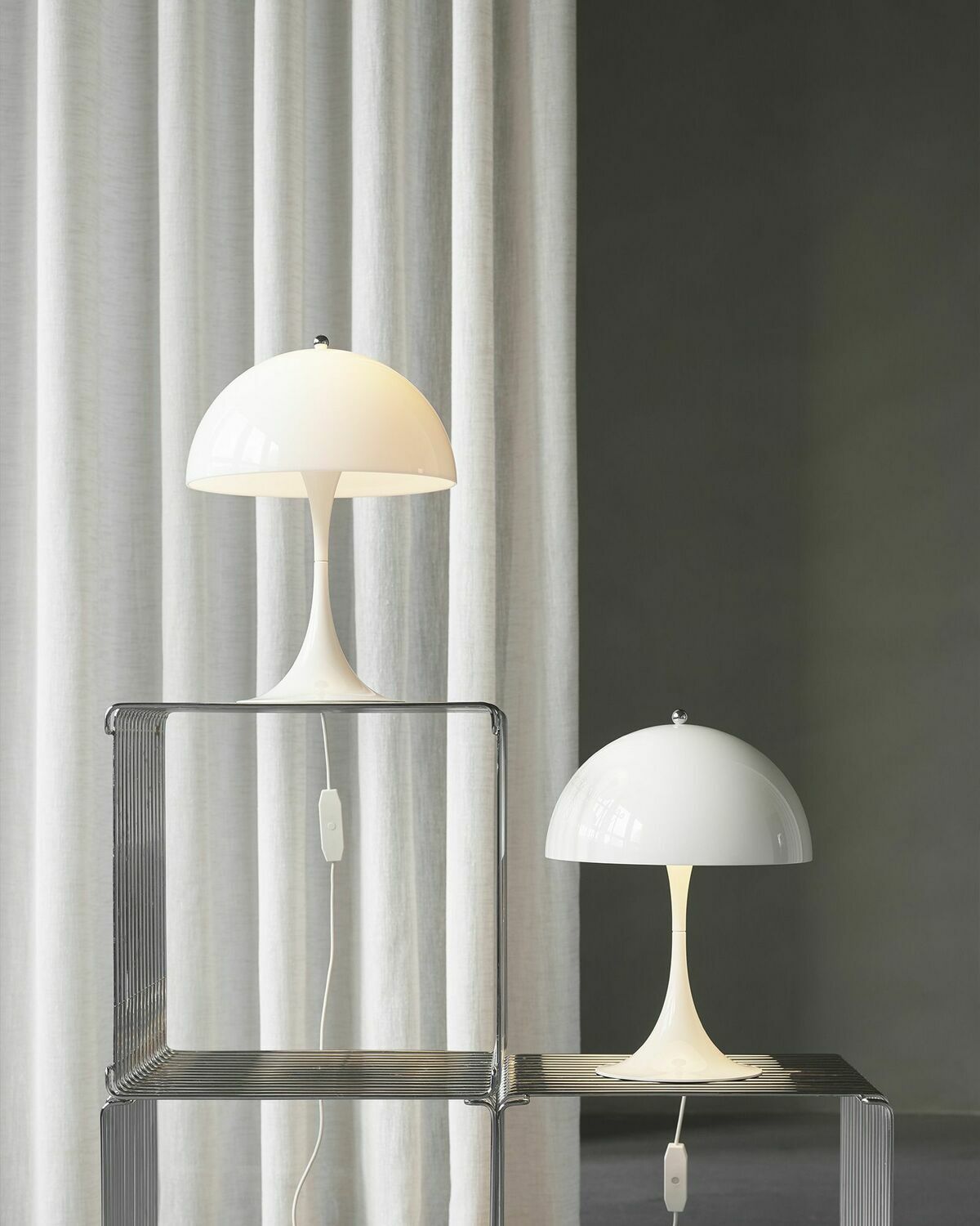 Louis Poulsen Panthella 250 Table Lamp Opal   Universal Plug White Home Deco
