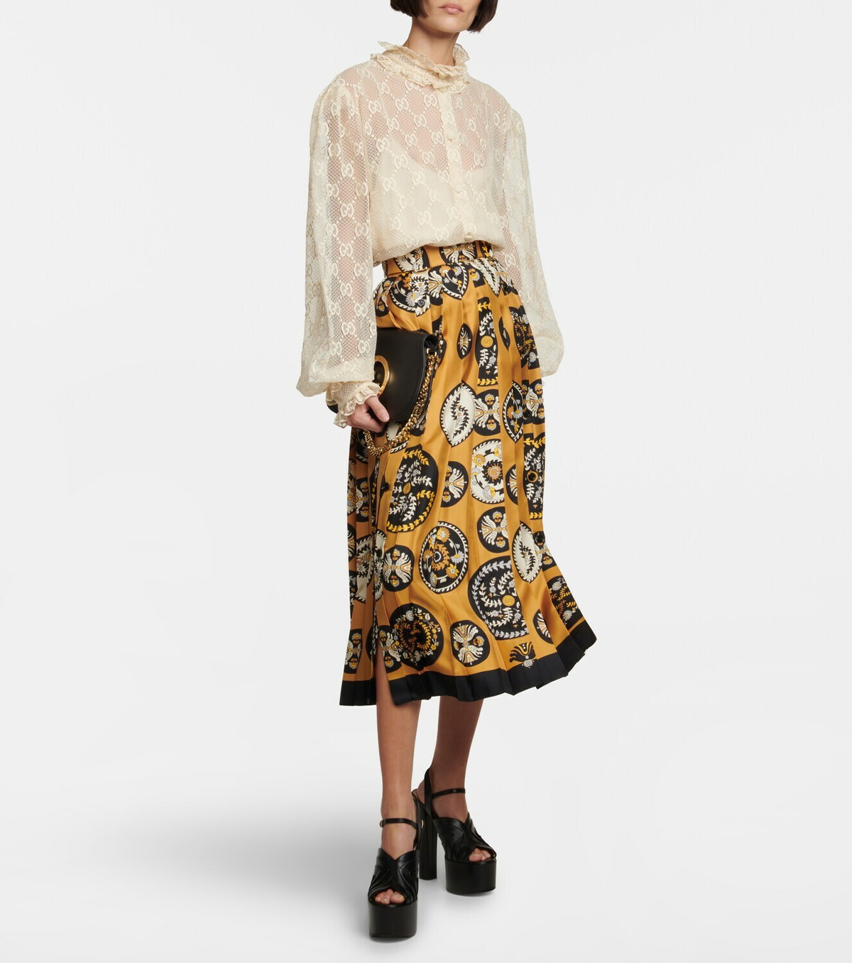 Gucci - GG lace blouse Gucci