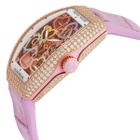 Franck Muller Vanguard Heart Skeleton Hand Wind Diamond Ladies Watch