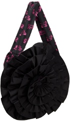 Chopova Lowena SSENSE Exclusive Black Rose Bag