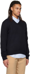 Vince Navy V-Neck Sweater